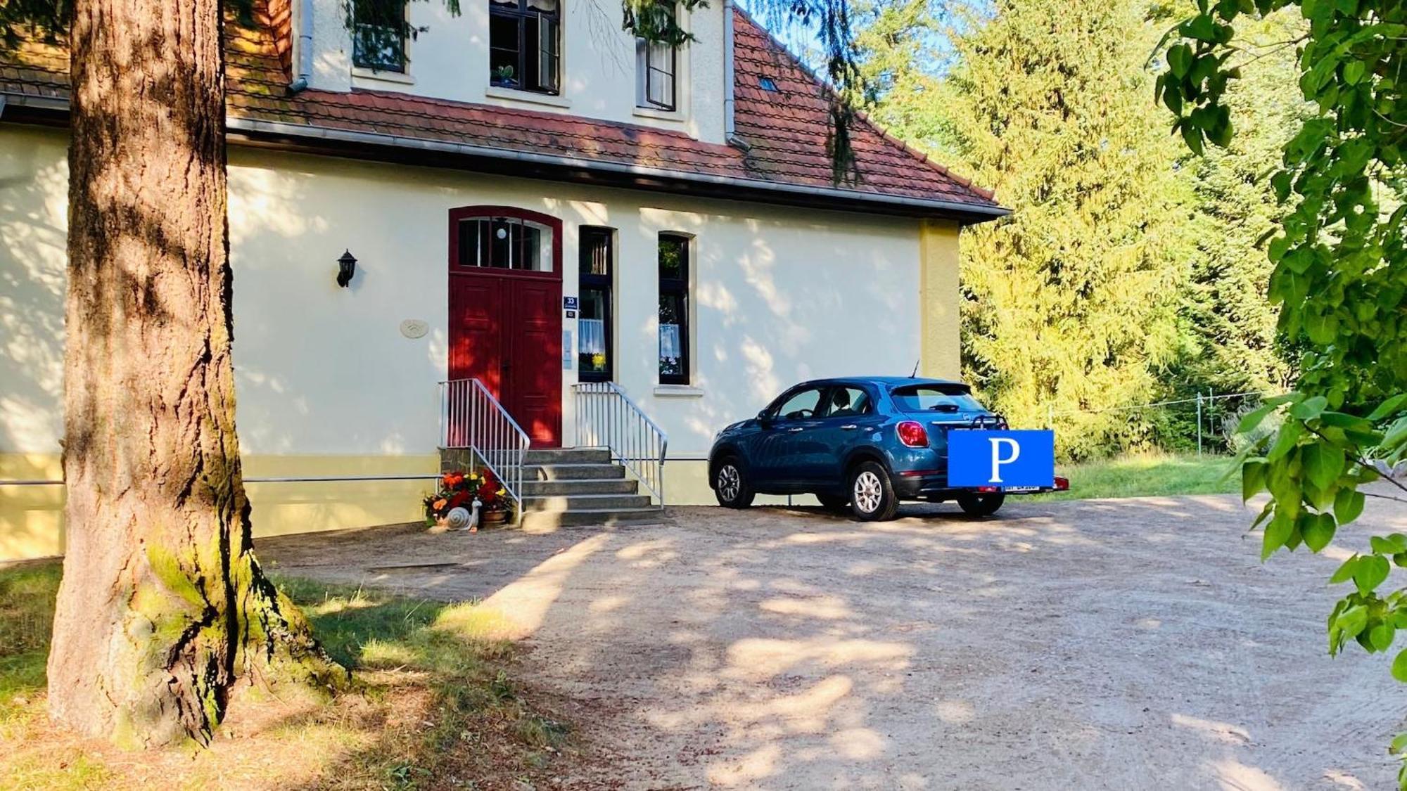 Ferienwohnung Villa Am Haussee Feldberger Seenlandschaft Exteriör bild