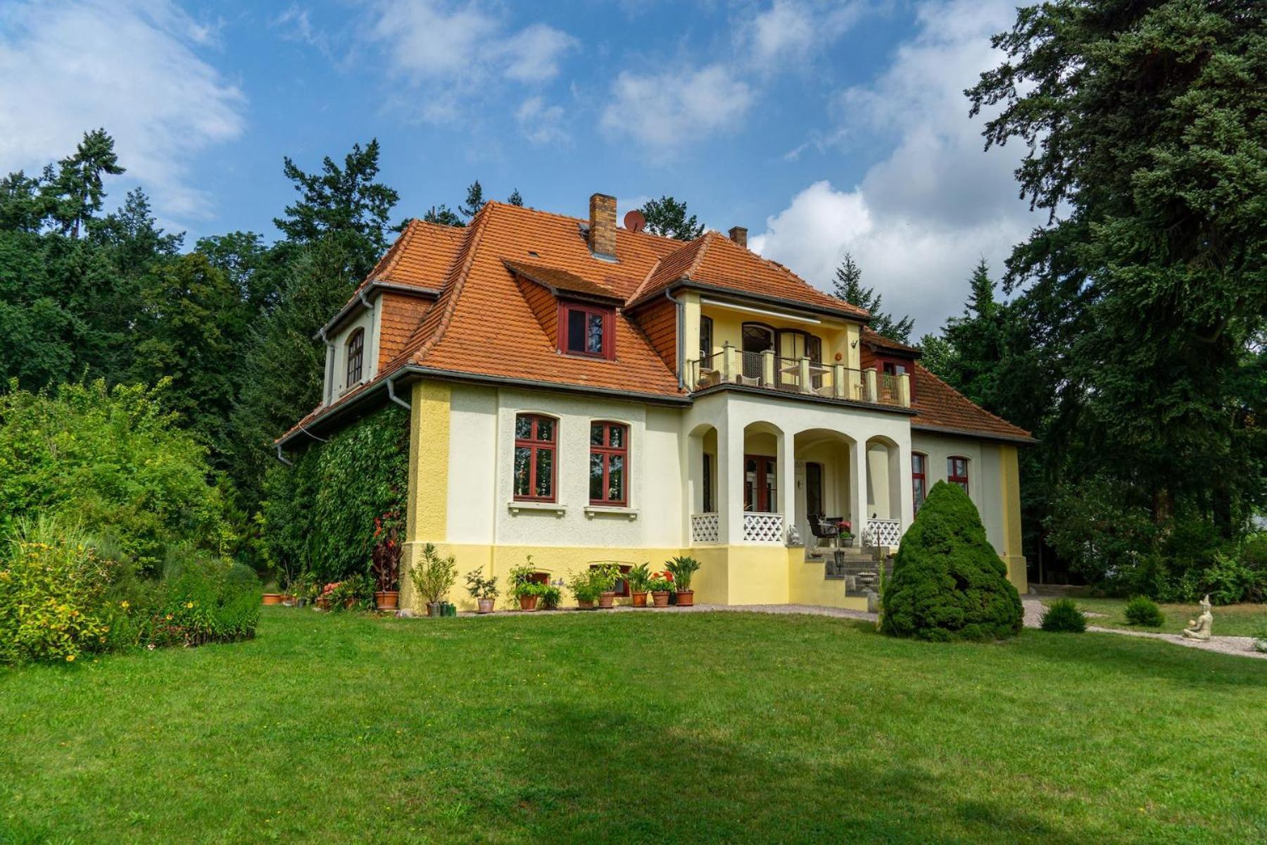 Ferienwohnung Villa Am Haussee Feldberger Seenlandschaft Exteriör bild